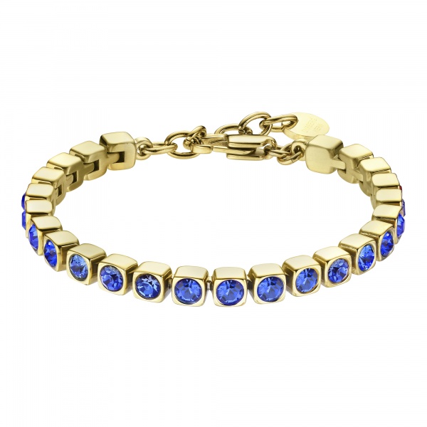 Dyrberg Kern Cory Gold Bracelet - Sapphire